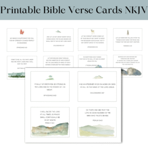 Printable Bible Verse Cards NKJV Printable Scripture Cards NKJV Printable Bible Verse Cards NKJV Printable Scripture Cards NKJV